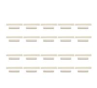 Fegtrty 20X Classical Guitar Bone Slotted Saddle Nut Set