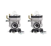 Fegtrty 2X 11mm Carburetor Fit for TU26 32F 34F 36F 2 Stroke Strimmer Trimmer Mower Brush Cutter Scooter