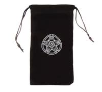 Fegtrtyoa 1 PC Tarot Storage Bags Altar Tarot Box Tarot Card Divination Bag Board Game Drawstring Package Easy to Use