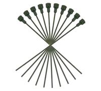 Fegtrtyoa 10pcs Flower Extension Pole House Plants Water Hose Indoor Plants Extension Flower Stem Plastic Flower Stems,Green