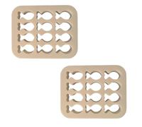 Fegtrtyoa 2 PCS Mini Tiny Goldfish Fish Cracker Cookie Cutter Mold Baked Shaped Maker for Kids Mini Gluten Free DIY 10 X 9cm