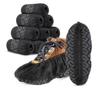 Fegtrtyoa 200pcs Disposable Shoe Covers Thick Recyclable Shoe & Boot Covers, Dust Proof, the Size Fit Most,Indoor/Outdoor