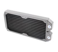 Fegtrtyoa 240mm Computer Radiator 12 Tubes Copper Water Cooling Cooler for CPU Heat Sink Liquid Heat Exchanger Dual G1/4 Thread