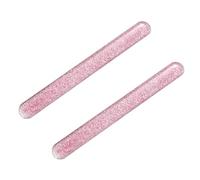 Fegtrtyoa 2X Crystal Nail Shiner Nano Mini Buffers Block with Portable Case for Natural Nails