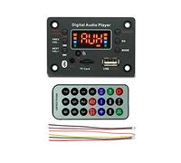 Fegtrtyoa 2X40W Amplifier Stereo MP3 Decoder Board Audio Amplifier Board 7V-25V Audio Power Bluetooth 5.0 FM Radio JQ-D128BT Module