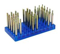 Fegtrtyoa 34PCS Gem Dopsticks Set - Faceting & Grinding Tool with Storage Base, 6MM Diameter, 65MM Length