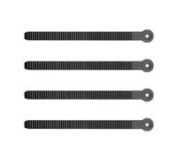 Fegtrtyoa 4pcs Snowboard Ankle Ladder Strap with Screws Ski Boot Ice Skate Binding Strap Easy to Use