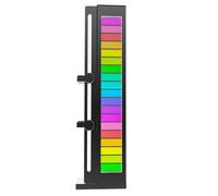 Fegtrtyoa 5V 3Pin ARGB Sync Graphic Card Support Stand Adjustable Vertical GPU Bracket Holder Magnetic GPU Support Bracket Black