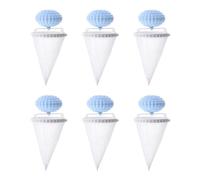 Fegtrtyoa 6 Pack Floating Hair Filtering Mesh Removal,Hair Remover for Laundry,Lint Catcher for Washing Machine A