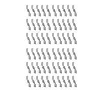 Fegtrtyoa 60Pcs Strong-Tie H2.5A, HOT-DIP Galvanized Steel Heavy Duty Hurricane Tie, Hurricane Straps Trusses/Rafters Ties