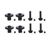 Fegtrtyoa 8Pcs Steel Front & Rear Axle Gear Drive Shaft Gear Upgrade Accessories for C14 C24 B24 B36 MN D90 D99 MN99S Parts