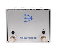 Fegtrtyoa A/B SWITCH BOX Effect Channel Box Switcher Pedal Signal to Two Amp Paths Guitar Parts Guitar Effects Pedals