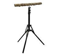 Fegtrtyoa Adjustable Bird Perch Stand 16-62 Inch Height Adjustable Bird Training Perch Stand for Small to Medium Bird