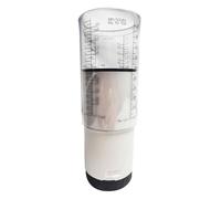 Fegtrtyoa Baking Measuring Cup Without Waste Adjustable 1/8 to 2 Cup Plunger Measurement Tool