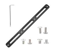 Fegtrtyoa Bottle Cage Extension Kit Bicycle Bottle Holder Adapter Kit Kettle Holder Tyre Pump Mounting Base Black