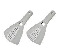 Fegtrtyoa Bottle Opener Grater Two in One Tool, Vegetable Grater, Beer Cap Opener Kitchen Helper Gift Gray