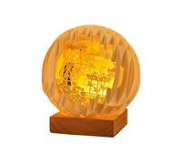 Fegtrtyoa Carved Lamp Creati Ve Three-Dimensional Birthday Gift Romantic Night Light Gift Ornaments, Suitable for Women'S Gifts A