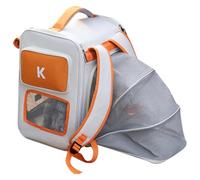 Fegtrtyoa Cat Carrier Bag Portable Pet Travel Bag Suit Breathable Foldable Expandable Backpack Large Capacity 7.5kg for Cats A