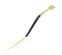 Fegtrtyoa Cello Sound Post Setter Cello Repair Tool Metal Column Hook Tool Cello Accessory Curved with Black