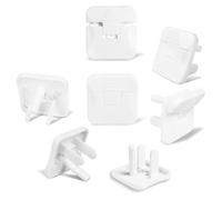 Fegtrtyoa Child-Proof Electrical Protector 38pcs Outlet Covers White Baby Safety Plug Cover Safety Improvement