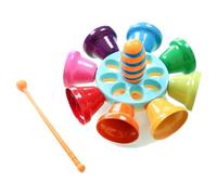 Fegtrtyoa Children'S Percussion Instrument,Rainbow Diatonic Bells for Kids,Kid Birthday Gift for 3-Year-Old and over Easy to Use