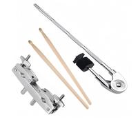 Fegtrtyoa Clamp for Drum Cymbal Arm Extension Stand, Cymbal Support Stand for Concert Stage, Show Practice Performance