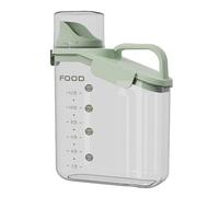 Fegtrtyoa Clear Airtight Food Storage Containers Set with Pour Spout Lids, for Pantry for Kitchen Dry Food Organizers Keeper B