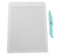 Fegtrtyoa Craft Paper Cutter Scoring Board,Multipurpose Envelope Punch Board Envelope Maker Measuring Tool for Crafts Card Making