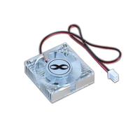Fegtrtyoa DC 12V Computer Graphics Card Cooling Fan, 4cm Aluminum Cooling Radiator Semiconductor Hard Disk Chip Heatsink