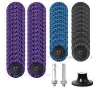 Fegtrtyoa Diamond Quick Change Sanding Discs Set 2 Inch Sanding Discs Die Grinder Sanding Disc