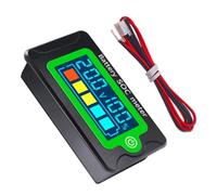 Fegtrtyoa Digital LCD Voltmeter Waterproof Battery Capacity Tester Voltage Indicator DC8-100V 12V 24V 36V 48V 72V