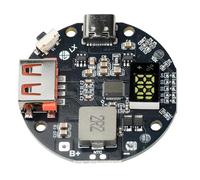 Fegtrtyoa Display 22.5W Mobile Power Module Fast Charging Power Bank Bidirectional Charge Function 3.2V Lithium Iron Phosphate PD/QC B