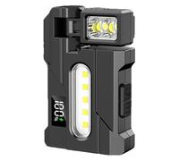 Fegtrtyoa Double Light Source Pocket Mini Flashlight 1200 Lumens Portable for Outdoor Camping Hiking Adventure Emergency