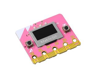 Fegtrtyoa ESP32 Bit Development Board 0.96 Inch OLED Display 2.4G Radio/WIFI/BLE Bluetooth Support C+ + /Python/Mind+ Graphics Programming