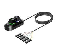 Fegtrtyoa External Mechanical Switch on Off Motherboard Cable for PC for PC Case Power on Button