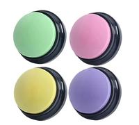 Fegtrtyoa For Dog Pet Interactivity Gift 30 Second Record Button Voice Recorder for Friends& Family