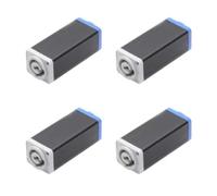 Fegtrtyoa For Stage Light Compatible Powercon Coupler Connector- 4 Pack Power Supply Docking Extension Head Dmx512 Light Connectors