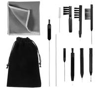 Fegtrtyoa Hearing Aid Cleaning Kit 12pcs Brushes, Cleaning Tools for Hearing Aids& Amplifiers