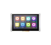Fegtrtyoa HMI Touchscreen TJC4827T143-011N-I-P20 IPS Full Viewing Angle 4.3 Inch TFT LCD Display Screen Serial Interface