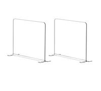 Fegtrtyoa Home 2 Pack Acrylic Shelf Dividers for Closet Organization - Closets Shelf and Closet Separator for Storage