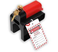 Fegtrtyoa Industrial Safety Lock for Ball Valves-Compliant Adjustable Lockout Device 1/4''-2-1/2''