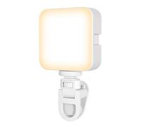 Fegtrtyoa LED Pocket Light Portable Rechargeable Mini Fill Light for Video Recording Makeup Camera Laptop Selfie Light,B