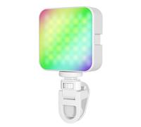 Fegtrtyoa LED Pocket Light Portable Rechargeable Mini Fill Light for Video Recording Makeup Camera Laptop Selfie Light,A