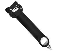 Fegtrtyoa Magnetic Can Opener Telescopic Bottle Opener Multi-Function Cap Opener Anti-Slip Manual Cap Screwer Black