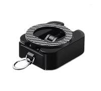 Fegtrtyoa Magnetic Phone Stand Mount Foldable Extendable Travel Holder for Desk Desktop, Airplane, Train Portable Black