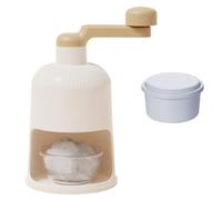 Fegtrtyoa Manual Ice Crusher with Ice Tray Great for Smoothies, Shaved Ice, and Frozen Cocktails Portable Handheld Ice Maker