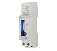 Fegtrtyoa Mechanical Timer Switch 110V SUL180a SYN161H Analog 24-Hour DIN Rail Programmable Time Control System