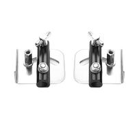 Fegtrtyoa Metal Drum Strap Mounting Rack 2Pcs Drum Strap Adapter Repair with Screws Replacement Accessories for Straps