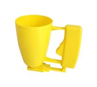 Fegtrtyoa Middle Eastern Meatball Maker Handheld Batter Dispenser Meatball Maker Easy Install Yellow