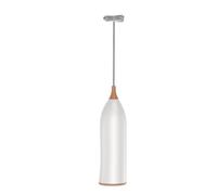 Fegtrtyoa Milk Frother Rechargeable, Rechargeable Milk Frother Handheld Powerful Coffee Frother for Coffee Latte, Cappuccino White